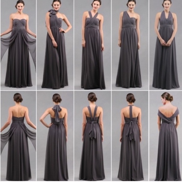 DAVID’S BRIDAL CONVERTIBLE VERSA LNG MESH DRSS S2 - Picture 3 of 8